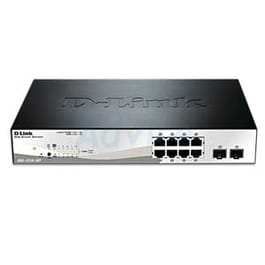 Gigabit Switching Hub 8 Port D-LINK DGS-1210-10P (11'',8 POE,+2 SFP)