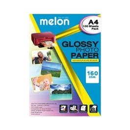 Photo Inkjet Glossy A4 160G. MELON (100/Pack)