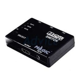 กล่องรวมจอ HDMI SWITCH 3 in1 Out MAGICTECH