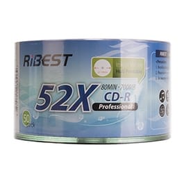 CD-R RIBEST Printable (50/Pack)