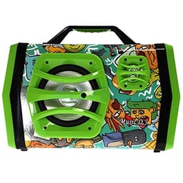 (1.0) ตู้ช่วยสอน MUSIC D.J. (M-M16C) BLUETOOTH GREEN