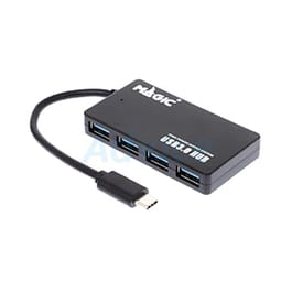 4 Port USB HUB v3.0 MAGICTECH (MT01) Type-C Black