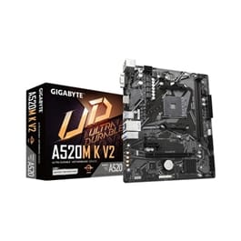 MAINBOARD (AM4) GIGABYTE A520M-K V2 DDR4 (REV. 1.1)