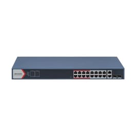Switching Hub 16 Port HIKVISION DS-3E1318P-EI (17",16 PoE)