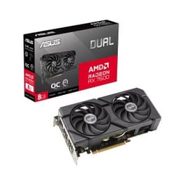 VGA ASUS RADEON RX 7600 DUAL O8G EVO - 8GB GDDR6