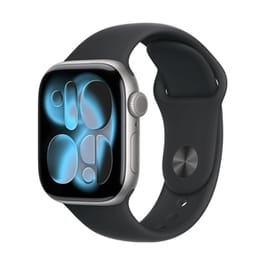 Apple Watch Series 11 GPS 42mm Space Gray Aluminium with Black Sport Band - S/M (MEQW4SA/A)