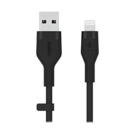 1M Cable USB TO iPhone BELKIN (15W,CAA008bt1MBK) Black