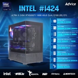 คอมประกอบ Advice x AIRA : Computer Set intel #i424 ULTRA 5 245K RTX5060TI 16GB ASUS DUAL O16G (OC/D7)