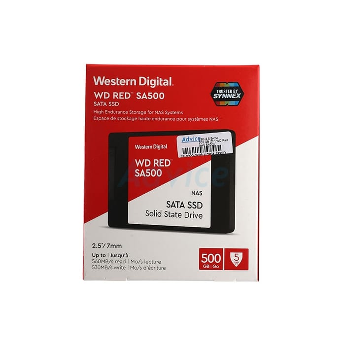 SSD WD Red 500GB SATA 2.5