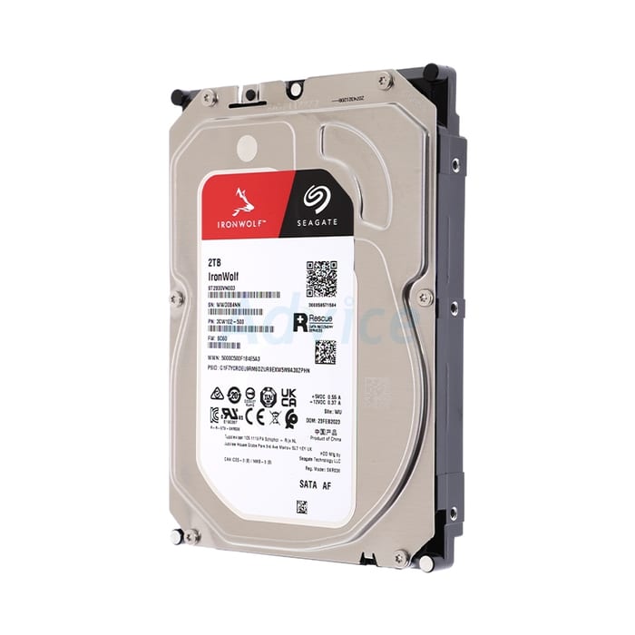 Seagate IronWolf 2TB HDD NAS SATA III - เร็ว แรง ทน! เพิ่มพื้นที่