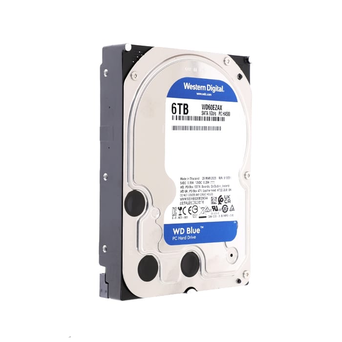 HDD WD Blue 6TB SATA 3 (WD60EZAX) เร็ว แรง จุใจ ราคาดีสุด!
