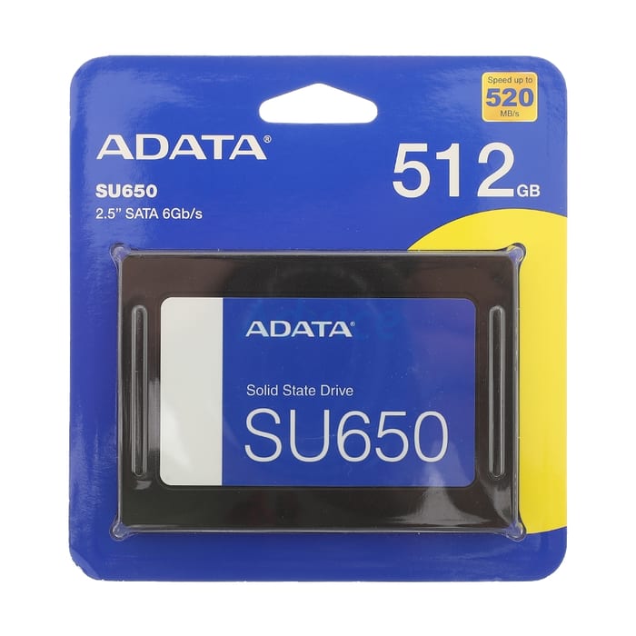 SSD SATA Adata 512GB เร็ว แรง ราคาดี อัปเกรดคอมให้ไวขึ้นทันใจ!