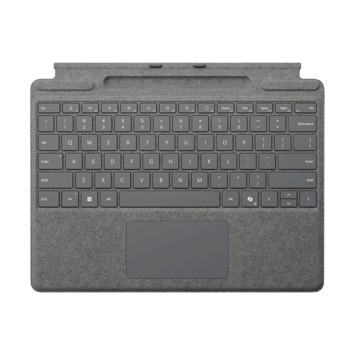Microsoft Surface Pro Signature Keyboard Platinum 8XA-00183: ยกระดับการทำงานสู่มืออาชีพ