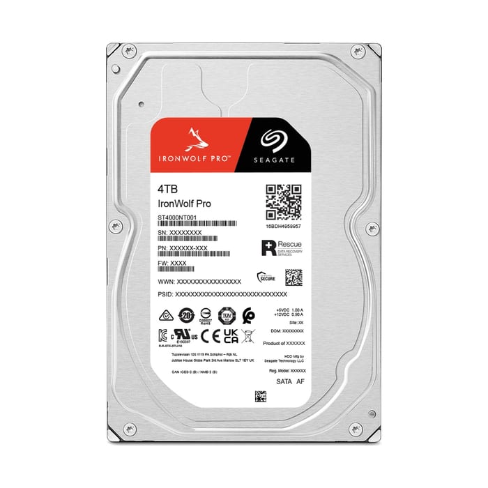 Seagate IronWolf Pro 4TB HDD NAS SATA III ความจุสูง ทนทาน เร็ว แรง!