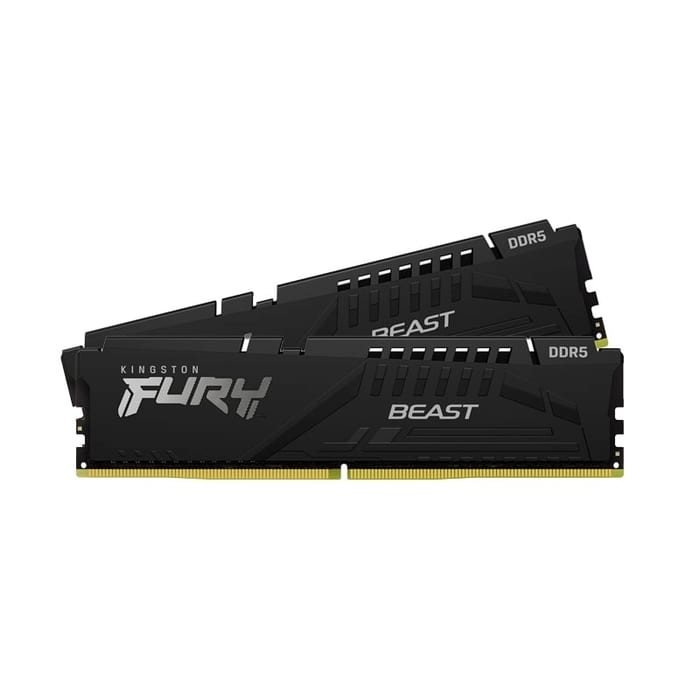 RAM DDR5 6000MHz 32GB (16GBx2) Kingston Beast Black | แรง คุ้ม จัด