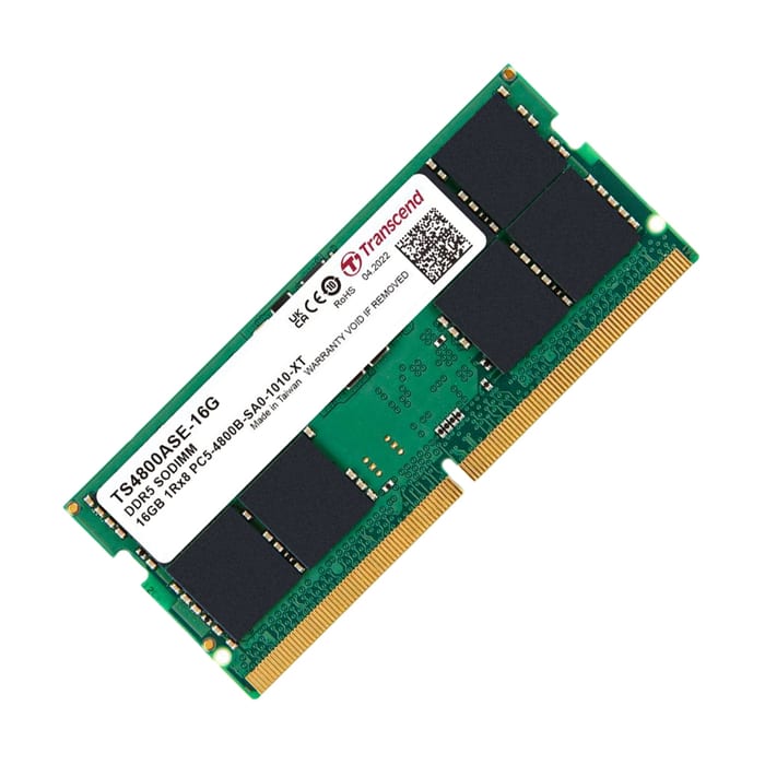 RAM DDR5 16GB Transcend 4800MHz NB: อัปเกรดโน้ตบุ๊กแรงเต็มสปีด! ราคาดี