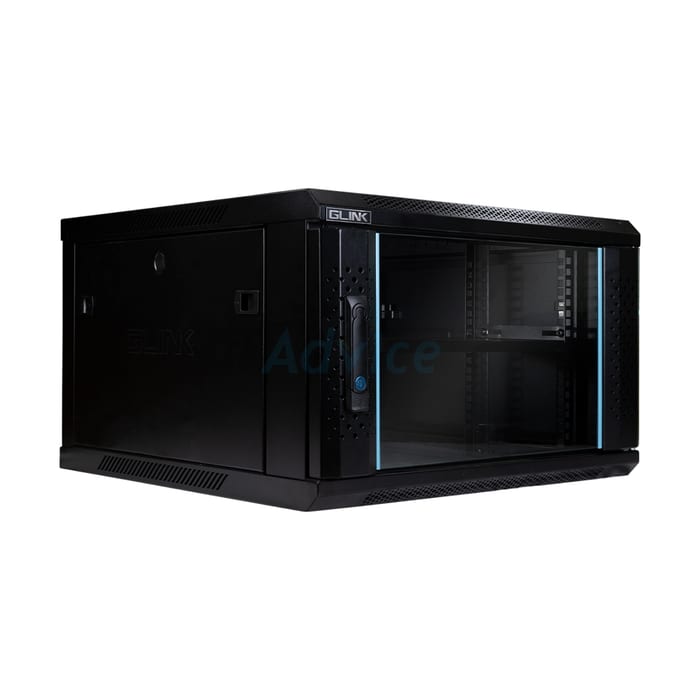 G6 Pc Rack Mount Wall Rack G-Link GC6U 6U 60cm สีดำ รุ่น Plus Shelf พร้อมส่ง! ติดตั้ง ...