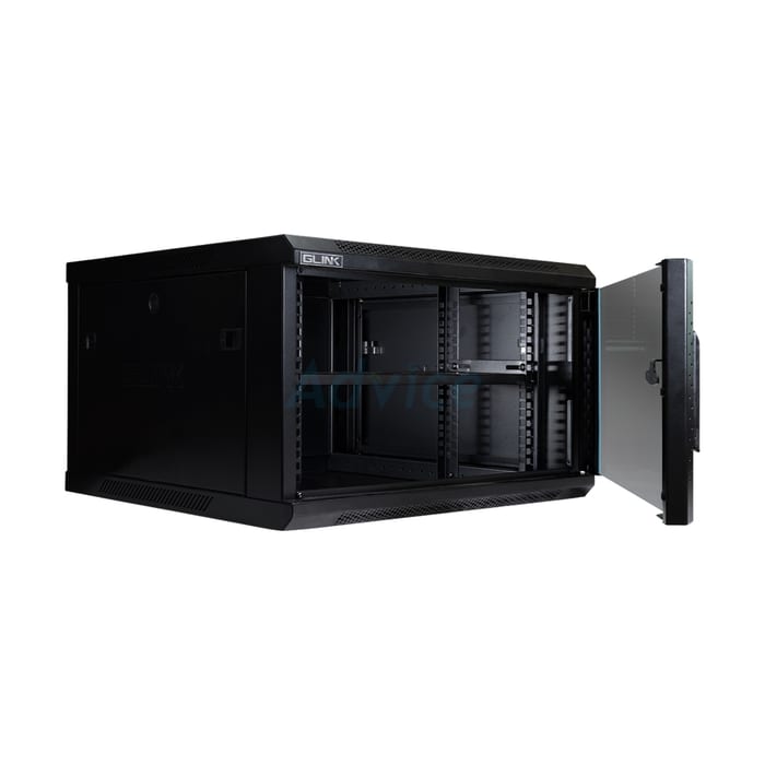 G6 Pc Rack Mount Wall Rack G-Link GC6U 6U 60cm สีดำ รุ่น Plus Shelf พร้อมส่ง! ติดตั้ง ...