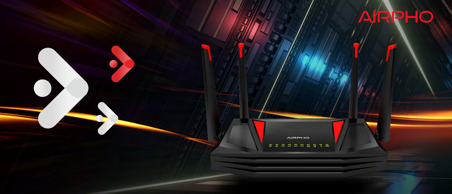 Router AIRPHO (AR-W800) Wireless AC2600 Dual Band Gigabit | Advice จ. ...
