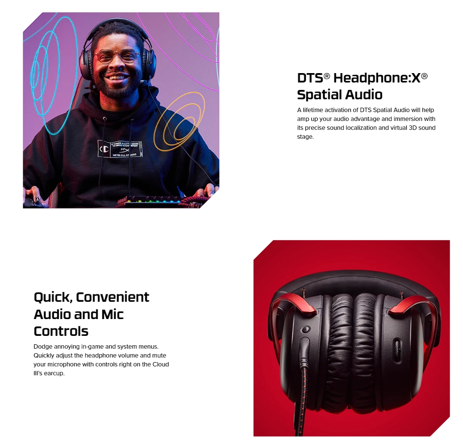 Headset 2 1 hyperx cloud iii black red advice u001