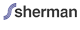 SHERMAN logo