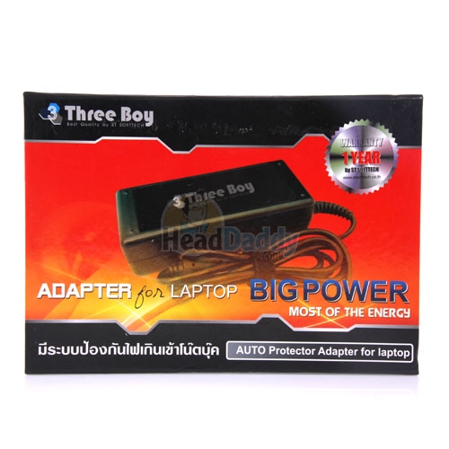 Adapter NB HP (4.8*1.7mm) 19.5V (65W) 3.3A 'THREEBOY'