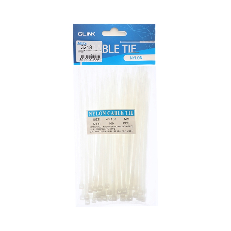 Tool สายรัด 4*150mm (100/pack) White GCT001