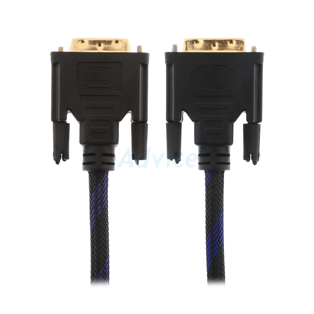 Cable Display DVI TO DVI 24+1 M/M (1.8M) GLINK สายถัก