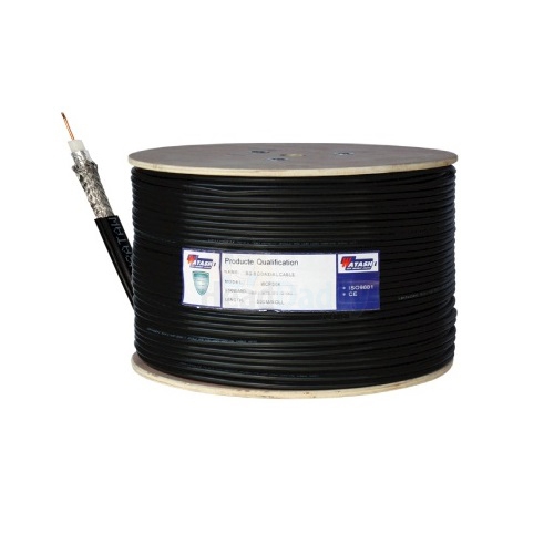 Cable 500M RG6/168 WATASHI#WCP004 (Black)