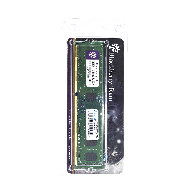 RAM DDR3(1333) 4GB BLACKBERRY 16 CHIP