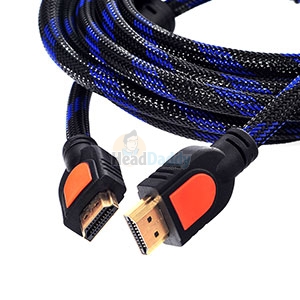 Cable HDMI (V.1.4) M/M (3M) สายถัก TOP TECH