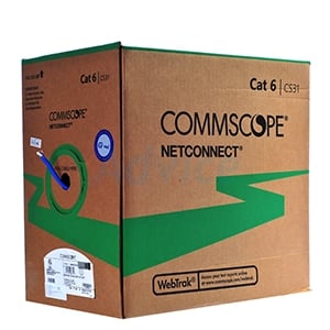 CAT6 UTP Cable (305m/Box) COMMSCOPE 23AWG (884023394/10)