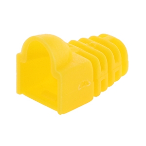 Plug Boots CAT5E LINK (US-6005) 10/Pack 'Yellow '
