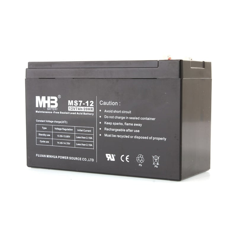 Battery 7.0Ah 12V MHB By CKT