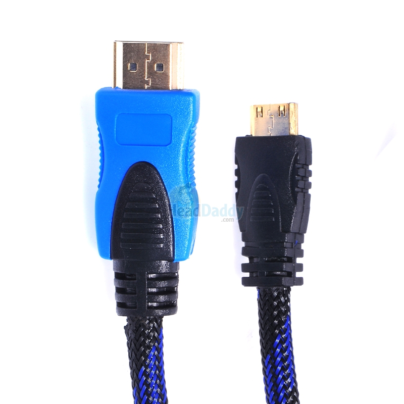 Cable HDMI TO Mini HDMI (1.8M) สายถัก GLINK CB102