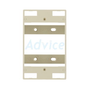 Wall Box 2x4 ลึก 38mm. LINK (US-2015) Ivory