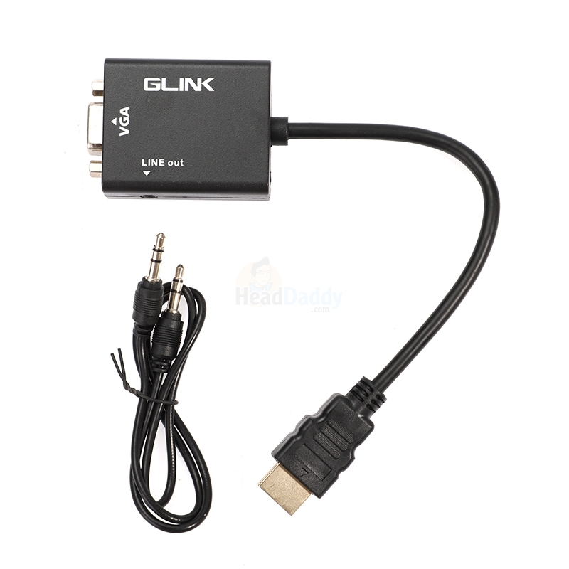 Converter HDMI TO VGA AUDIO GLINK (GL021)