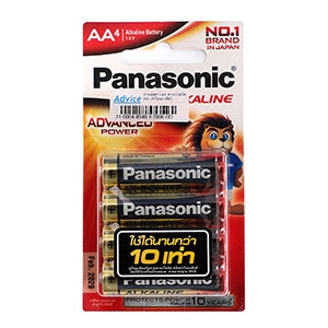 PANASONIC Alkaline AA (4Psc/Pack)