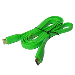 Cable HDMI (V.1.4) M/M (2M) Slim THREEBOY คละสี