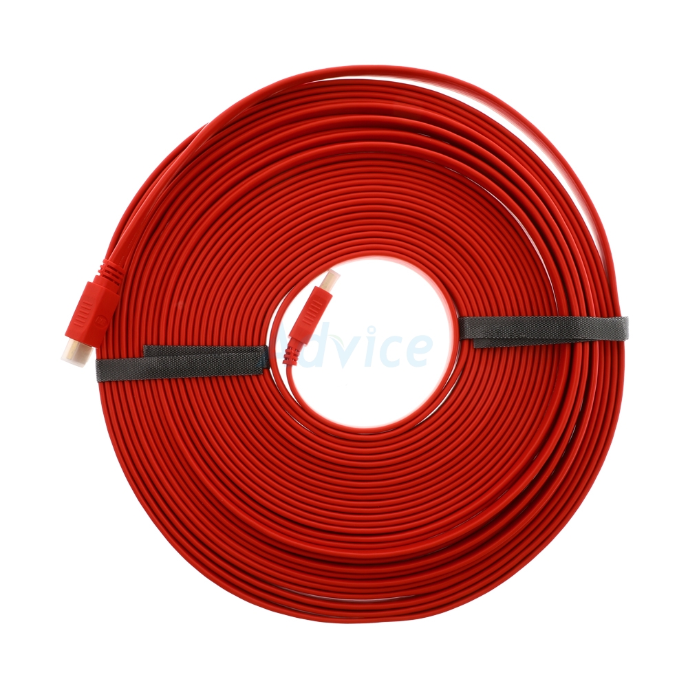 Cable HDMI (V.1.4) M/M (15M) Slim THREEBOY คละสี
