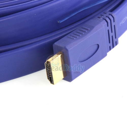 Cable HDMI (V.1.4) M/M (20M) Slim THREEBOY คละสี