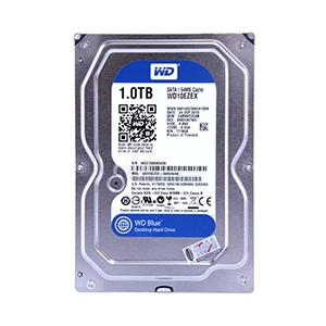 1 TB HDD WD BLUE (7200RPM, 64MB, SATA-3, WD10EZEX)