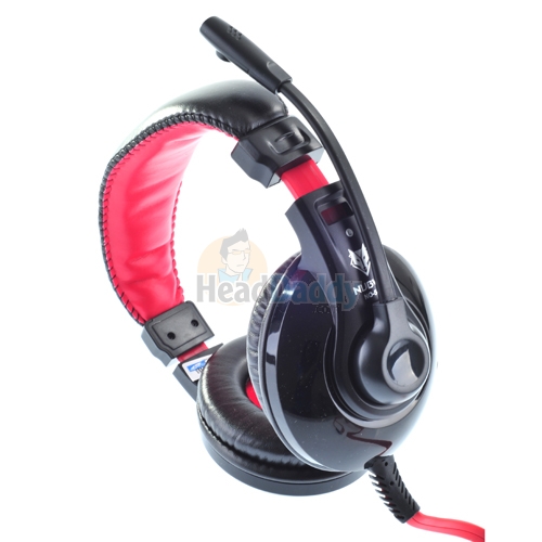 Headset NUBWO (HENO550) Black/Red