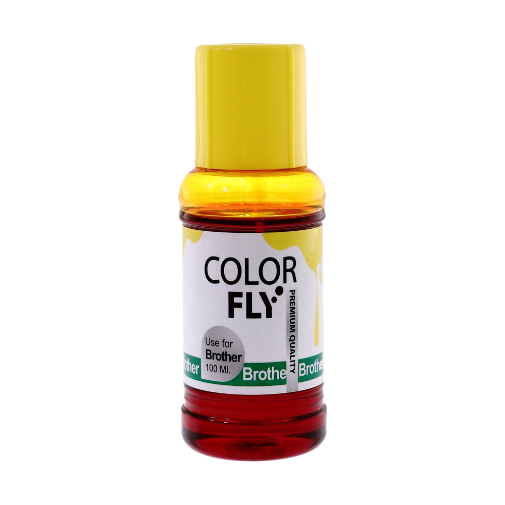 Refill BROTHER   100 ml.Y (Color Fly)