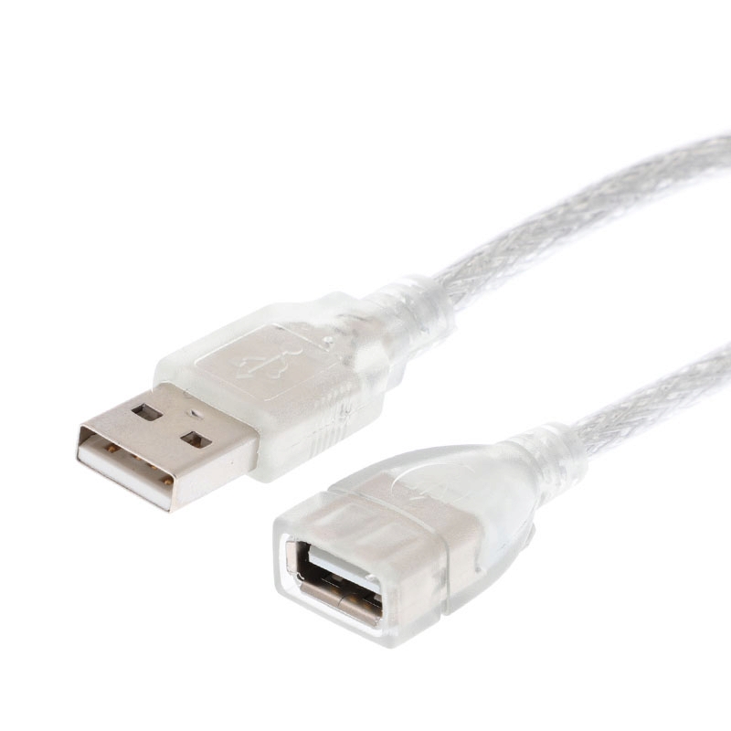 Cable Extension USB2 M/F (1.8M) GLINK สายใส