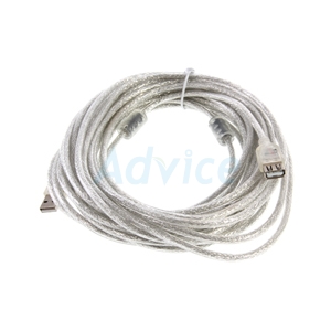 Cable Extension USB 2.0 M/F (10M) GLINK สายใส