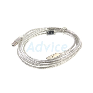 Cable PRINTER USB 2.0 (3M) GLINK สายใส