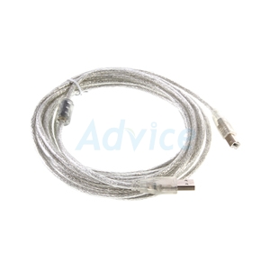 Cable PRINTER USB 2.0 (5M) GLINK สายใส