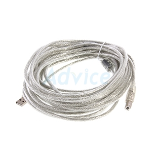 Cable PRINTER USB 2.0 (10M) GLINK สายใส
