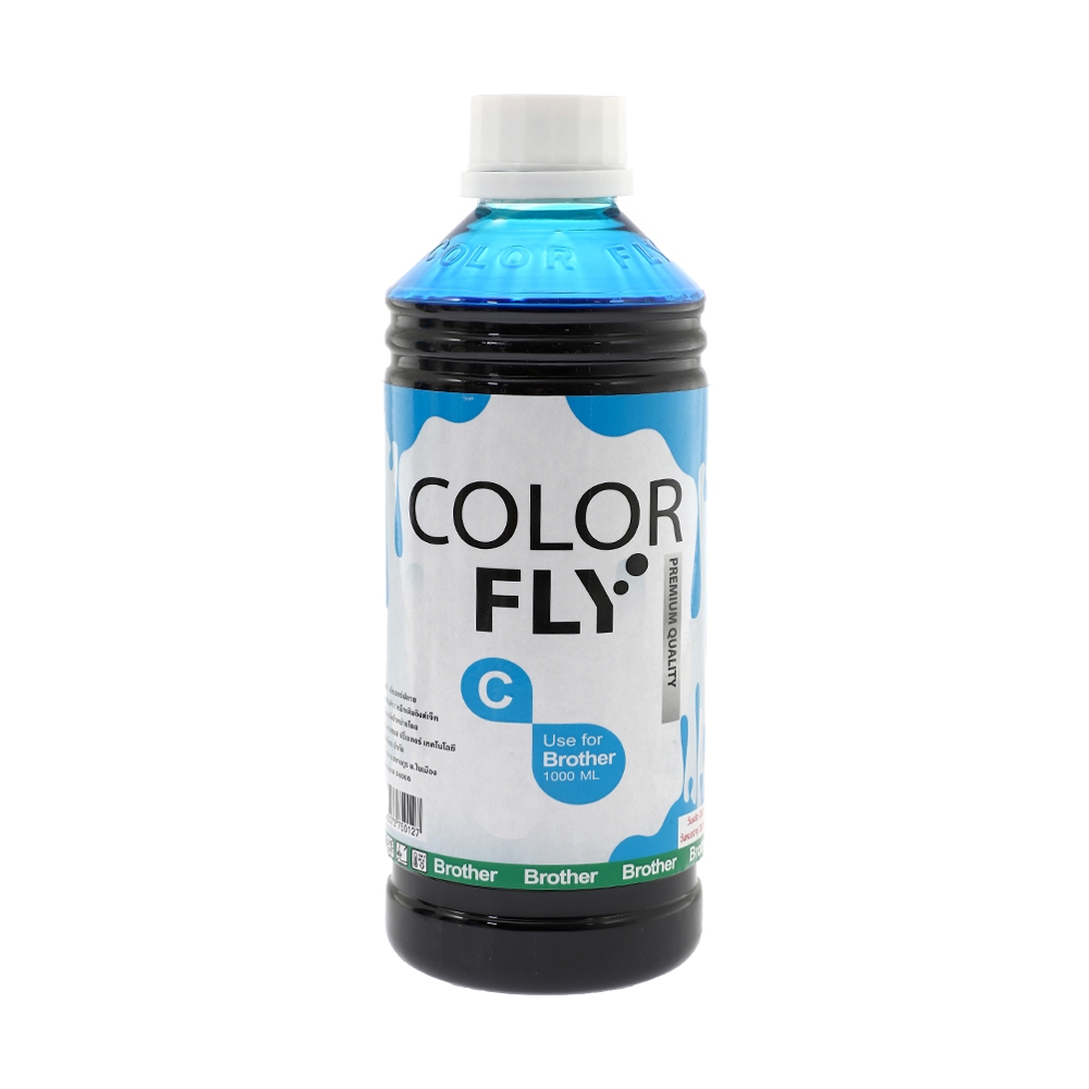 Refill BROTHER  1000 ml. C (Color Fly)